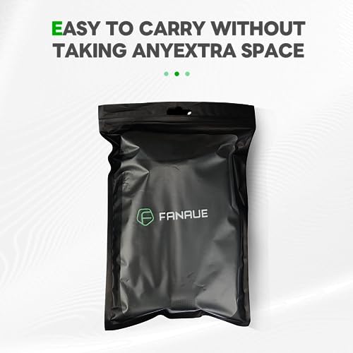FANAUE TS-01 Tripod Stone Bag, Fit for Most, Heavy Duty Sandbag, Adjustable Buckles, Black