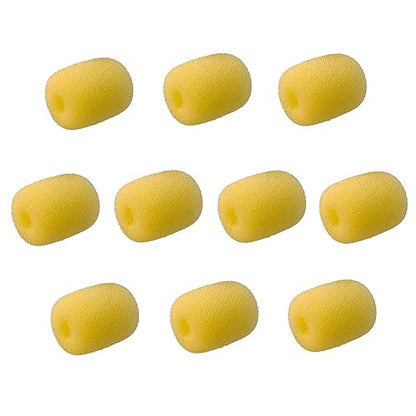 Foam Cover Windscreen Replacement for Countryman B3,DPA, and Point-Source Ear-hook Headset Microphones,5mm Inner Circular,Hole Ear-hook Headset Microphones