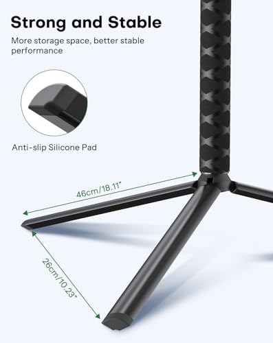 OMOTON CV08-B1 Golf Tripod & Monopod, 5-in-1 Pro Kit (Magnetic Phone Mount+Spike+Tripod+Remote+Action Camera Adapter), 59" Extendable Pole for Golf Swing Recording, Fit for iPhone, Android, GoPro