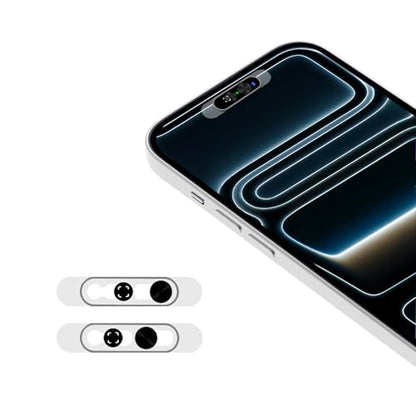 Front Camera Privacy Cover,Privacy Cover Compatible for iPhone 17/17 Air/17Pro/17Pro Max/16/16Plus/16Pro/16Pro Max/15 Series/14Pro/14 Pro Max,On/Off Face Recogition,Protect Privacy and Security-Black - color: Black&Black