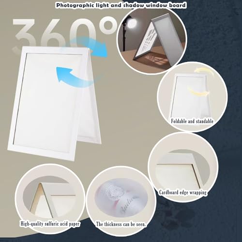 15PCS Black Velvet Flocked Product Photography Backdrops Board with 2PCS LED Lighting Kit Anti-Glare Photo Backdrop for Small Product Food Jewelry Cosmetic. (16x11.5in)