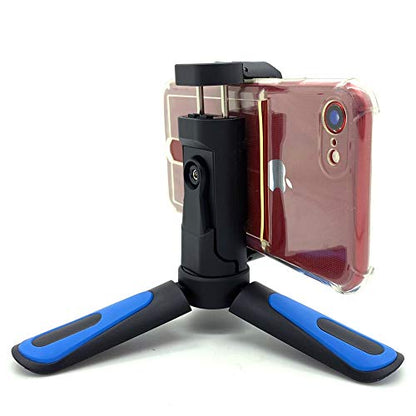 AccessoryBasics SNAP-II Smartphone Holder Mini Hand Grip Stabilizer Tripod Kit for Camera & Smart Phone 17 16 15 Air Pro Max Galaxy S25 S26 Ultra Pixel 7 8 9 10