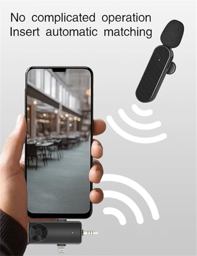 3 in 1/Four in one Wireless Lavalier Microphone for iPhone,iPad,Android,Camera,Computer,mini Noise Reduction Recording Mic Ultra-Low Delay,for Vlog/TikTok/YouTube Live Stream (3 Mic) - style: 3 Mic