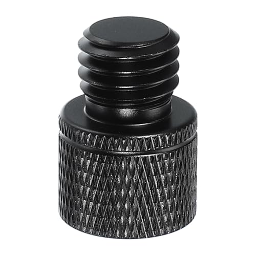 PATIKIL Tripod Screw Adapter 3/8" Female to M12 Male, Tripod Nut Connectors Camera Mount Screw Camera Double Head Converter for Microphone Holder Magic Arms Accessories - size: 3/8" to M12