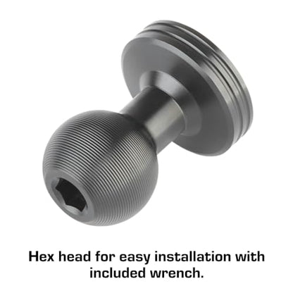 Bulletpoint Aluminum 1/4"-20 Threaded Camera Adapter with Integrated 20mm Ball