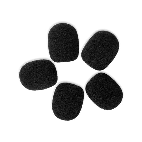 LEFXMOPHY Foam for BOYA BOYA BY-V20, BY-V4U, V30, BY-V10, BY-M1S, BYM1, BY-M1 PRO II Mic Windscreen, Replacement Microphone Pop filter 8-Pack Wind Muff Cover
