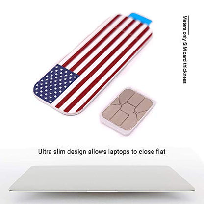 Webcam Cover, Laptop Camera Cover Slide, Ultra-Thin, US Flag Pattern Design, Web Camera Cover fits Laptop, Desktop, PC, Macboook Pro, iMac, Computer, Protect Your Privacy & Security - color: Oversized -us flag -3 packs