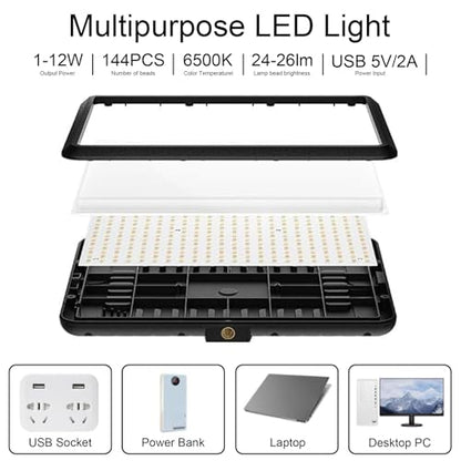 BYSTONE 16 x 16 in Photo Light Box for Product Photography, Portable Photo Studio Kit with 288 LEDs, CRI 95+ Dimmable Lighting and 15 HD Backdrops for Food Jewelry Cosmetics