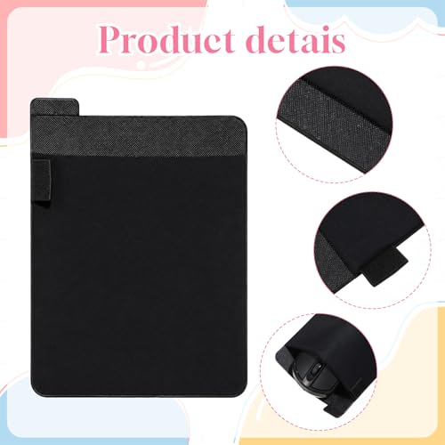 Portable Hard Drive Sleeve Stick on External Hard Drives Carrying Case Adhesive Hards Drive Holder Reusable Pocket Pouch Sleeve Storage Organizer for Most External Solid Cable State Mouse SSD