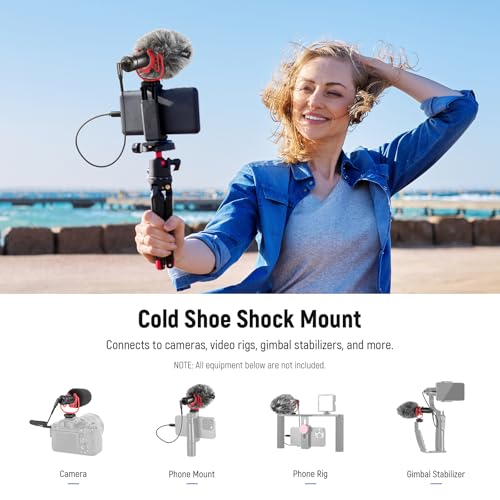 NEEWER Plug & Play Vlog Microphone, 20-20KHz Mini Supercardioid Mic with 3.5mm TRRS, Low Frequency Cut, Gain Control, Two OTG Compatible with iPhone 16 15 S25 Ultra Android Tablet Mac Camera, VM11 - style: VM11