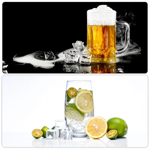PULUZ 12 x 12 Inch Acrylic Poster Boards for Photography, Square White & Black Reflective Display Table Riser Backdrops - size: 12*12 Inch