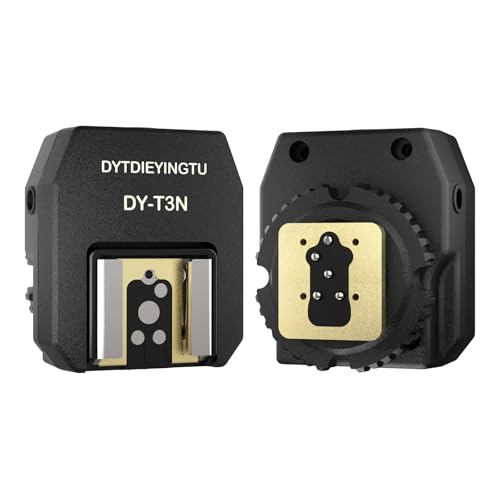 DY-T3N for Nikon Camera Flash hot Shoe Converter Adapter, Small Flash Godox iT30 im20/30, Height-Increasing Multi-Flash Trigger, Extended Body Universal Accessory (DY-T3N N01) - size: DY-T3N N01