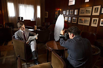 Manfrotto LL LR3300 Halo Compact Reflector 82cm Silver/White - color: White,Silver