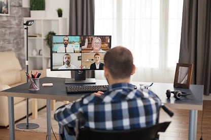 63'' Webcam Floor Stand Compatible with Logitech MX-Brio C920x C922x C930e C925e C615 StreamCam Brio-4K Webcams