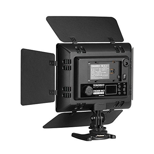 YONGNUO YN300 III YN-300 III LED Video Light with 5600k | Panel Camera Lights Support Adjustable brightness for Canon Nikon Pentax Olympus Samsung