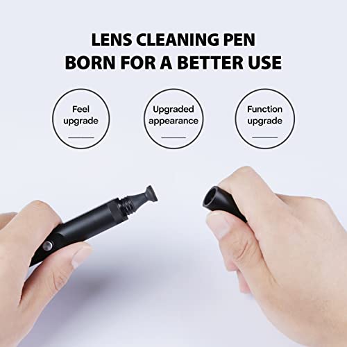 VSGO Professional Lens Cleaning Pen, Double-Ended Lens Brush with Soft Brush and Nano Optical Carbon for Camera, Optical Lenses, and Glasses(V-P01E)