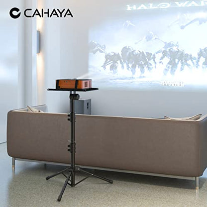 CAHAYA Projector Stand Tripod Adjustable - Stable for Tablets Phones Book Height 26" to 51.5" Multifunctional Laptop DJ Rack Stand Portable for Outdoor Movies CPS0331 - style: Tripod Projector Stand