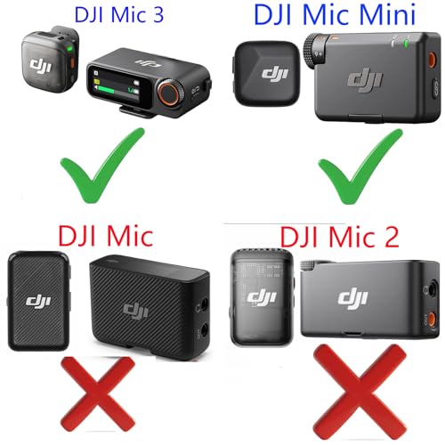Original for DJI Mic 3/Mic Mini Camera Adapter, Connect Receiver for Sony A6700 ZV-E10 A7C A1 A9M3 FX3 Camera MI Hot Shoe,DJI Mic Mini Accessories