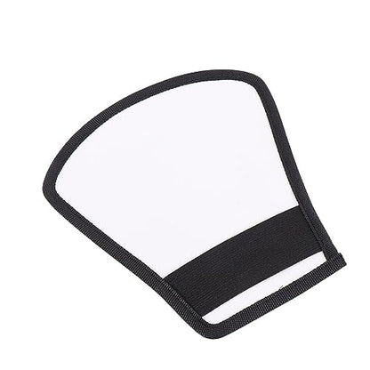 Leadigol 2PCS Flash Diffuser,Camera Flash Diffuser Double-Sided Flash Softbox Photo Light Reflector with Elastic Strap