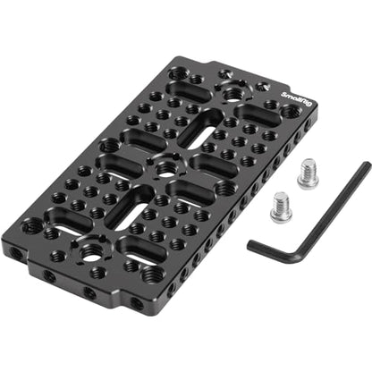 SmallRig Multi-Functional Cheese Plate with 1/4 3/8 Threads, Switching Mounting Plate w/Locating Point for ARRI for Camera and Tripod Plate - 1681
