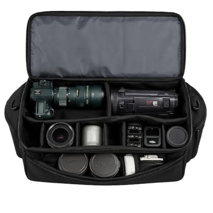 eCostConnection Extra Large Soft Padded Water Resistant Camcorder Equipment Gadget Bag/Case for Canon XA10, XA20, XA25, XH-G1s, XL2 and More Cameras Camcorders and DSLR - size: Extra Extra Large