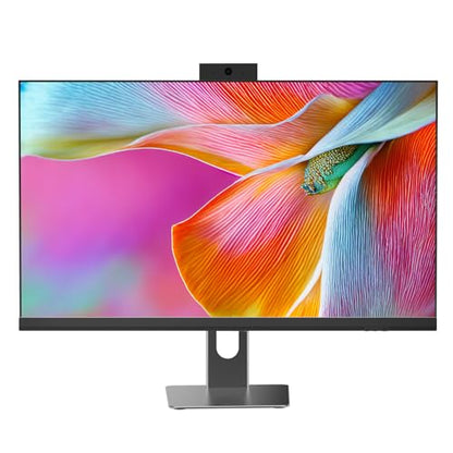 All in One Desktop Computer, 24" Display, i5 CPU Up to 3.3 GHz, 16GB RAM, 256 GB SSD, Privacy Protection Webcam, WiFi 6 + BT 5.3, Win11 Home, Black
