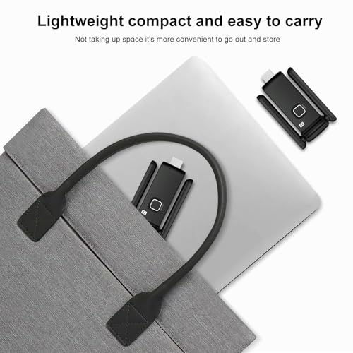 Wireless HDMI Transmitter and Receiver,HDMI Wireless Remote Adapter 165FT/50M,No Hot,Plug and Play,2.4/5GH for 1080P Wirelessly Streaming Video from Laptop,Cable Box,Camera,PC to Monitor/TV/Phone - size: 1*RX+1*TX