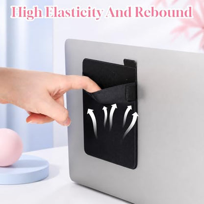 Portable Hard Drive Sleeve Stick on External Hard Drives Carrying Case Adhesive Hards Drive Holder Reusable Pocket Pouch Sleeve Storage Organizer for Most External Solid Cable State Mouse SSD