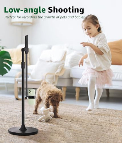 360° Rotatable Extension Arm, Adjustable Tripod Stand for iPhone17, Video Recording, Photography, Live Streaming