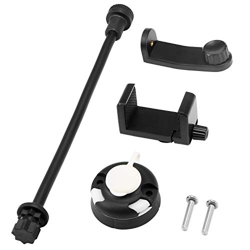Lixada Kayak Phone Mount Universal Boat Bracket Canoe Camera Mount Holder with Flexible Long Arm