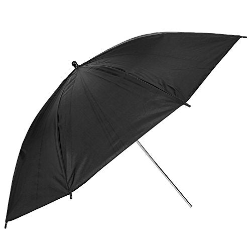 Neewer® 2 PCS 33"/84cm Professional Photography Studio Reflective Lighting Black/Silver Umbrella