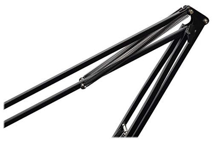 Rockville DMS40 40" Microphone Boom Arm Studio Podcast USB Mic Stand | Desk Clamp, Steel Construction, Internal Springs, Articulating, Aluminum Alloy Clamp, Fits desk less than 2" thick - size: 40"