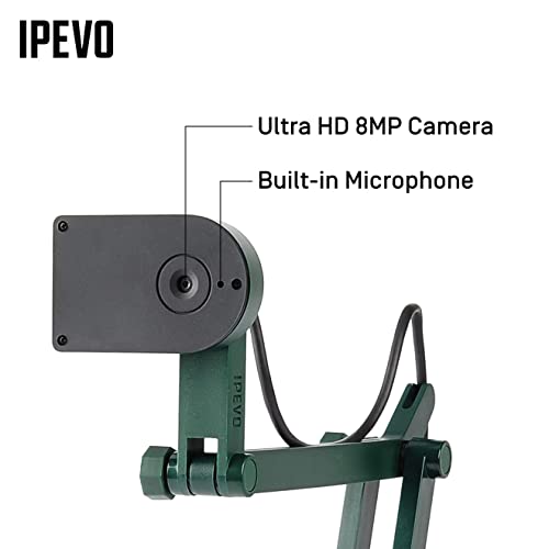 IPEVO V4K Ultra High Definition 8MP USB Document Camera — Mac OS, Windows, Chromebook Compatible for Live Demo, Web Conferencing, Distance Learning, Remote Teaching (Pack of 8) - size: 8 Megapixel (Pack of 8)