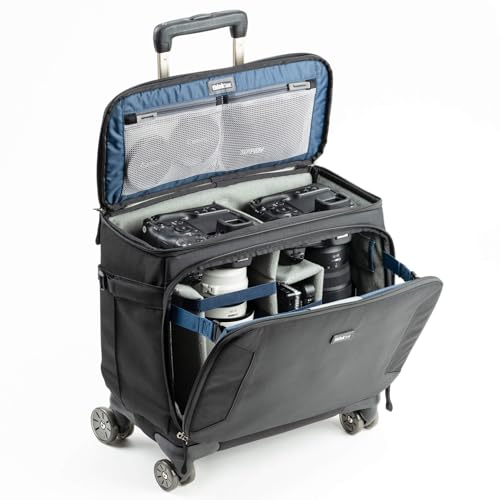 Think Tank Airport Navigator V2, 4 Spinner Wheel Rolling Carry-On Case for Camera, Photography and Video Equipment for Travel