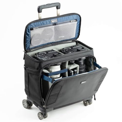 Think Tank Airport Navigator V2, 4 Spinner Wheel Rolling Carry-On Case for Camera, Photography and Video Equipment for Travel