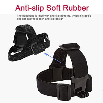 Phone Chest Mount Head Strap Accessories - Vlogging Kit for iPhone,POV Phone Holder for iPhone 17-Hands Free Body Camera Mount for Immersive Fishing Video Recording,YouTube,TikTok,Live Stream,Cooking