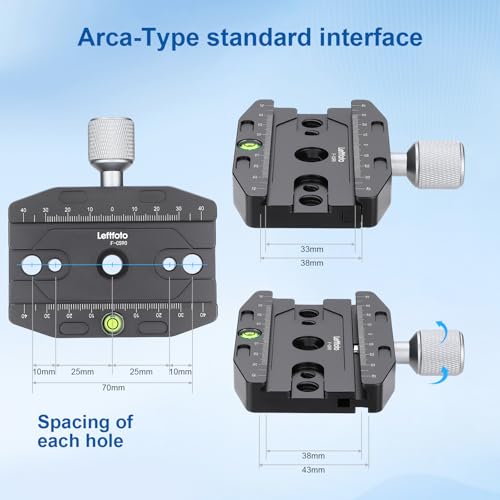 90mm Universal Quick Release clamp for arca Swiss clamp Style Tripod Ballhead Universal Quick-Change seat, monopod Head, Tripod Quick Release Plate