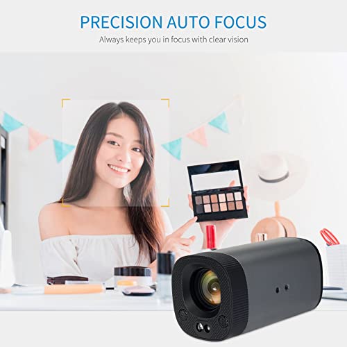FEELWORLD HV10X Professional Live Streaming Camera Full HD 1080P 60fps USB3.0 HDMI with 10X Optical Zoom Auto Focus Microphone Support Remote Control