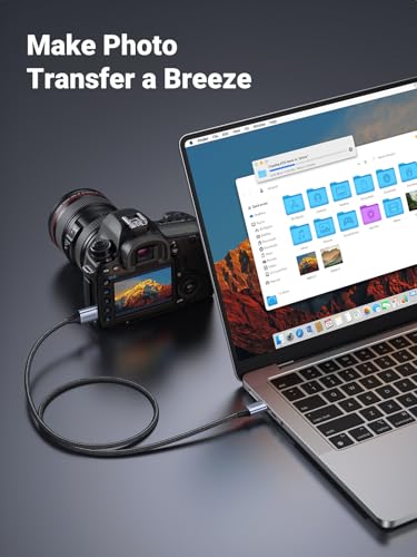 UGREEN 10 Gbps Micro B to USB C Hard Drive Cables, 6.6FT USB C to Micro B, External Hard Drive Cable Compatible with MacBook Pro/Air, iPad/Tablet, iPhone, Samsung Galaxy S24, WD Seagate etc - size: 6.6 FT
