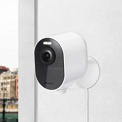 16ft/4.8m Weatherproof Outdoor Charging Cable w/Quick Charge Adapter Compatible with Arlo Ultra/Ultra 2/Pro 3/Pro 4/Pro 5s (2 Pack, White) – NOT Compatible with Arlo Pro (6th Gen)/Essential Spotlight - size: 2 Pack, 16ft
