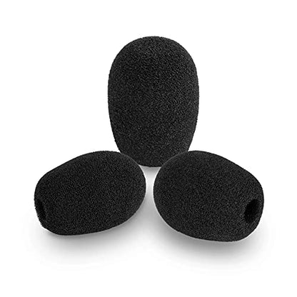 LEFXMOPHY A40 TR Pop Filter Replacement for Astro A30 A40 A50 A40TR, A50 X Gaming Headset Microphone Foam Windscreen Mic Cover, 3-Pack