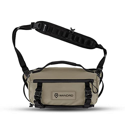 WANDRD ROGUE V1 6L Sling: Compact Camera Sling and Crossbody Bag with Fast Access, 3-Way Carry– Lightweight Everyday Bag Great for Travel, Photography, and Daily Use (Yuma Tan) - color: Yuma Tan
