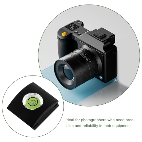 5pcs Hot Shoe Mount Camera Stabilizer Spirit Level for Digital Camera Flashlight Enhance Stability and Accuracy