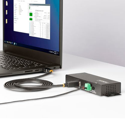 StarTech 7-Port Managed USB Hub 5Gbps, TAA (5G7AINDRM-USB-A-HUB)