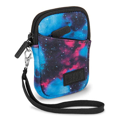 USA Gear Small Camera Pouch with Wrist Strap, Belt Loop - Small Digital Camera Case Fits Canon Powershot, Sony Cybershot, Nikon Coolpix, Kodak PIXPRO, G7 Mark iii - Fits 4.5 Inch Models - color: Galaxy