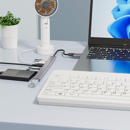 USB 3.0 hub, SNLLMZI Aluminium USB 3.0 7 Port Hub Expander,Ultra Slim Portable Data Hub for MacBook, Laptop, PC, Mac Pro, Mac mini, iMac, Surface Pro and More