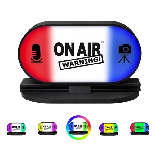 Busy Lights, Do not Disturb Light, Cam, Mic Control Mute, Busy Light Indicator for Office, Adjustable Lights, Free Software Download - style: Horizontal