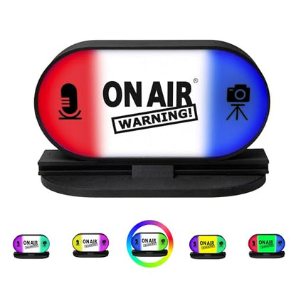 Busy Lights, Do not Disturb Light, Cam, Mic Control Mute, Busy Light Indicator for Office, Adjustable Lights, Free Software Download - style: Horizontal