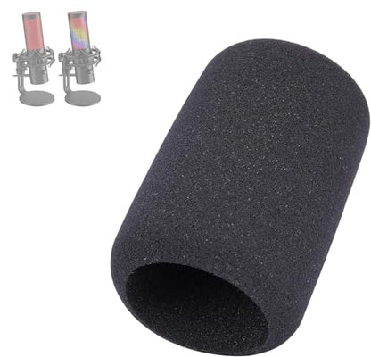 QuadCast 2 Pop Filter Windscreen Compatible with HyperX QuadCast 2 Microphone - Mic Foam Windscreen Noise Reduction,Improved Sound Quality