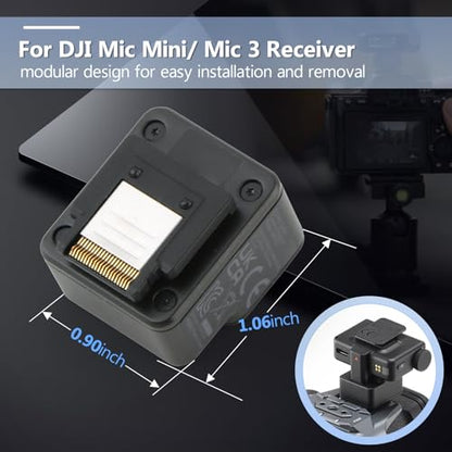 Camera Adapter for DJI Mic 3 /Mic Mini Connect Compatible with Sony Camera MI Hot Shoe Audio Reception and Conversion Accessories